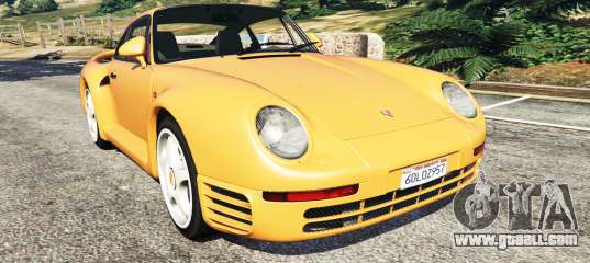 Porsche 959 1987 for GTA 5