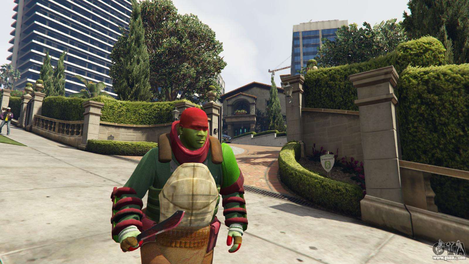 GTA 5 map looks like a Teenage Mutant Ninja Turtle