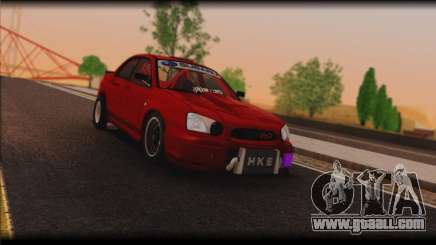 Subaru Impreza STi Drag Racing Unlim 500 for GTA San Andreas