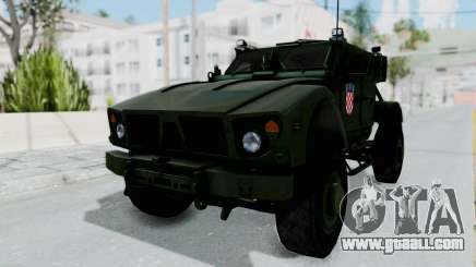 Croatian Oshkosh M-ATV Woodland for GTA San Andreas
