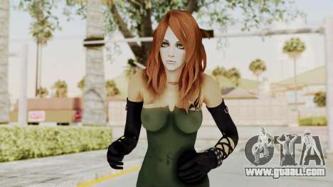 Badgirl Green Jumper Red Hair for GTA San Andreas