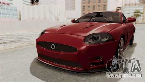 Jaguar XKR-S for GTA San Andreas