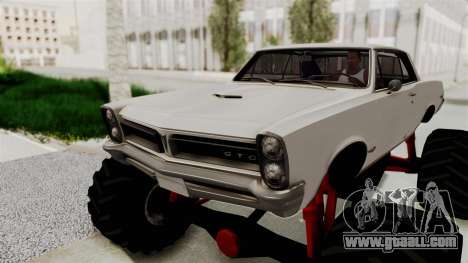 Pontiac GTO Tempest Lemans 1965 Monster Truck for GTA San Andreas