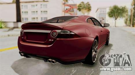 Jaguar XKR-S for GTA San Andreas