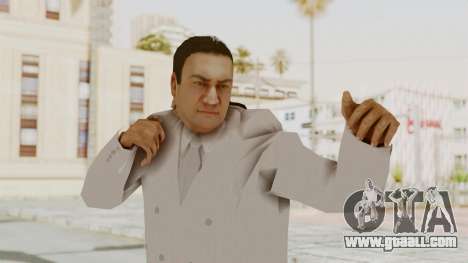 Taher Shah White Suit for GTA San Andreas