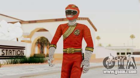 Power Rangers Wild Force - Red for GTA San Andreas