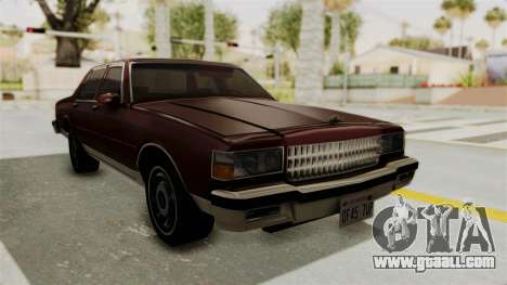 Chevrolet Caprice 1987 v1.0 for GTA San Andreas