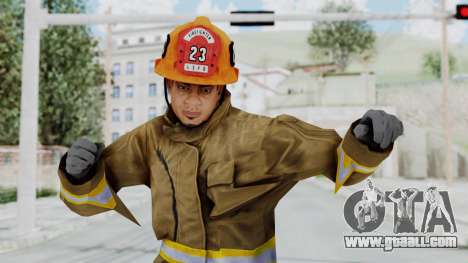 GTA 5 Fireman LS for GTA San Andreas