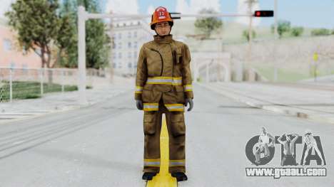 GTA 5 Fireman LS for GTA San Andreas