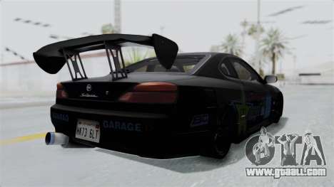 Nissan Silvia S15 RDT for GTA San Andreas