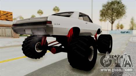 Pontiac GTO Tempest Lemans 1965 Monster Truck for GTA San Andreas