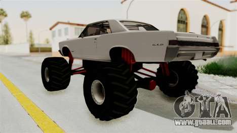 Pontiac GTO Tempest Lemans 1965 Monster Truck for GTA San Andreas