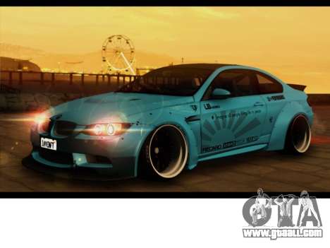 BMW M3 E92 Liberty Walk LB Performance for GTA San Andreas