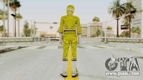 Power Rangers Lightspeed Rescue - Yellow for GTA San Andreas
