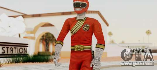 Power Rangers Wild Force - Red for GTA San Andreas