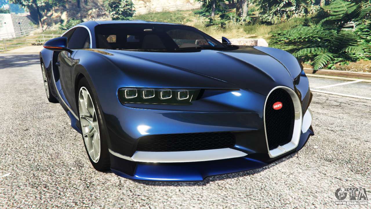 Bugatti Chiron For Gta 5