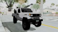 Toyota Land Cruiser Libyan Army for GTA San Andreas