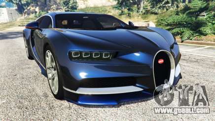 Bugatti Chiron for GTA 5