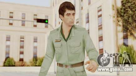 Scarface Tony Montana Army Costume for GTA San Andreas