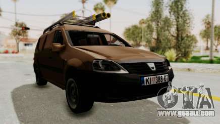 Dacia Logan MCV Van for GTA San Andreas