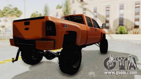 Chevrolet Silverado Long Bed for GTA San Andreas