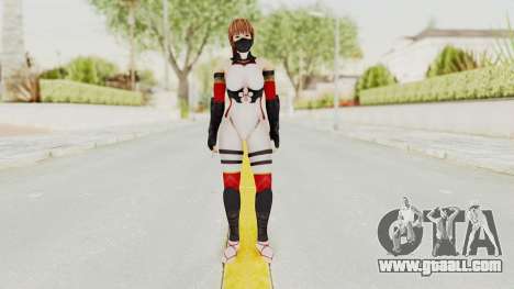 Dead Or Alive 5 LR - Kasumi Ninja White-Red 2015 for GTA San Andreas