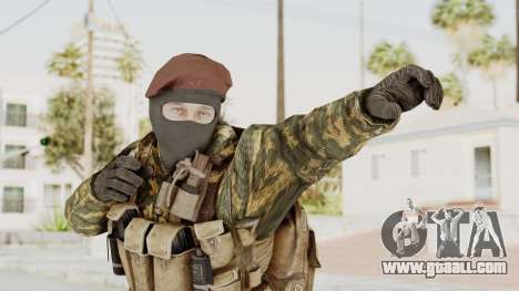 COD Black Ops Russian Spetznaz v4 for GTA San Andreas