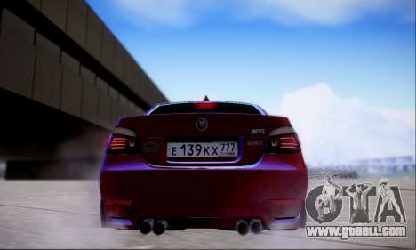 BMW M5 E60 Huracan for GTA San Andreas