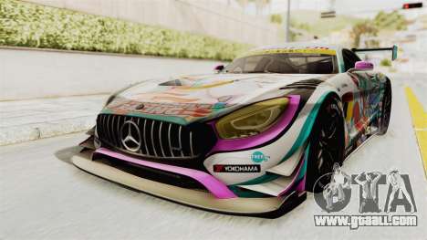 Mercedes-Benz SLS AMG GT3 2016 Goodsmile Racing for GTA San Andreas
