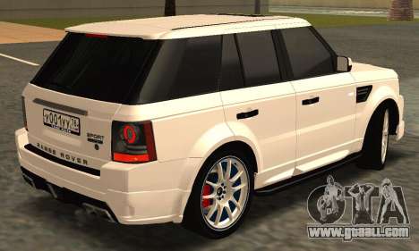 Range Rover Sport Tuning for GTA San Andreas