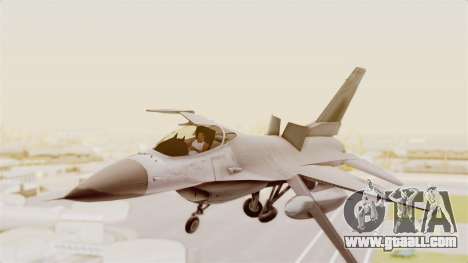 F-16 Fighting Falcon for GTA San Andreas
