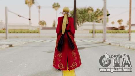 DoA Hellen Red Robe Original for GTA San Andreas