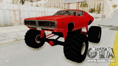 Dodge Charger 1971 Monster Truck for GTA San Andreas