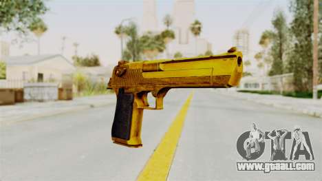Desert Eagle Gold for GTA San Andreas