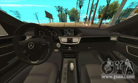 Mercedes-Benz E63 AMG 2014 for GTA San Andreas