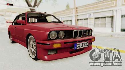 BMW M3 E30 1988 for GTA San Andreas