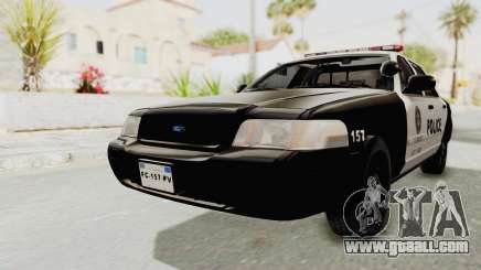 Ford Crown Victoria SFPD for GTA San Andreas
