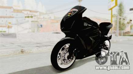 Kawasaki Ninja 250R Black Cobra RnB Anak Jalana for GTA San Andreas