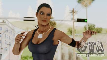 Mortal Kombat X Jacqui Briggs Boot Camp for GTA San Andreas