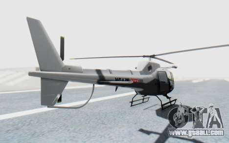 GTA 5 News Chopper Style Weazel News for GTA San Andreas