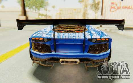 Lamborghini Aventador LP700-4 LB Walk Fenders for GTA San Andreas
