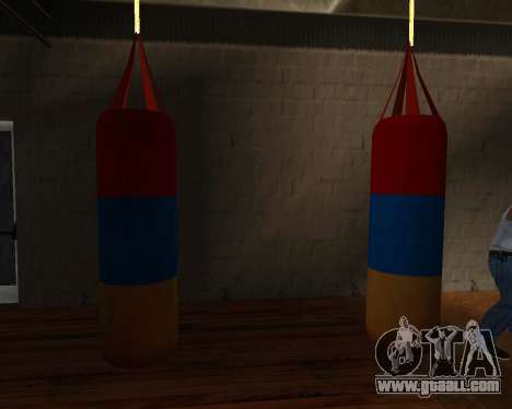 Pear Boxing style of the Armenian flag for GTA San Andreas