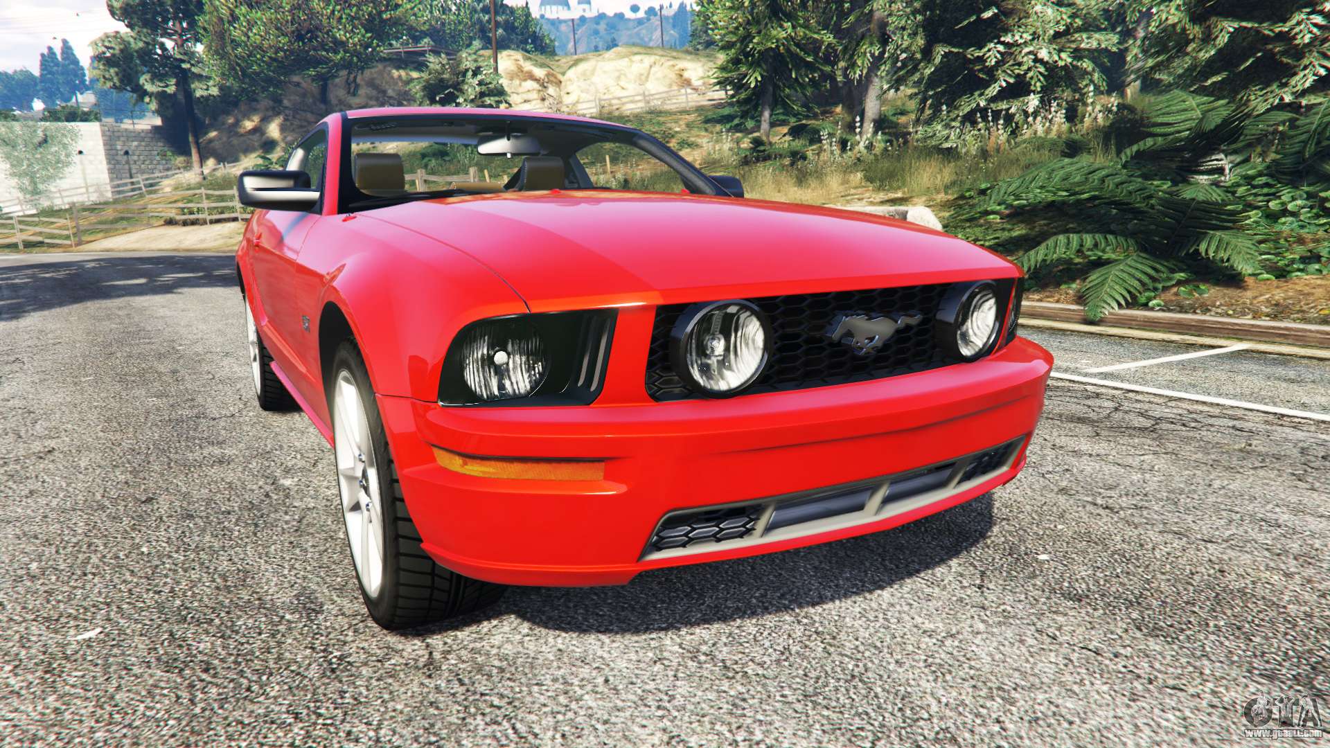 Gta 5 ford mustang replace фото 20