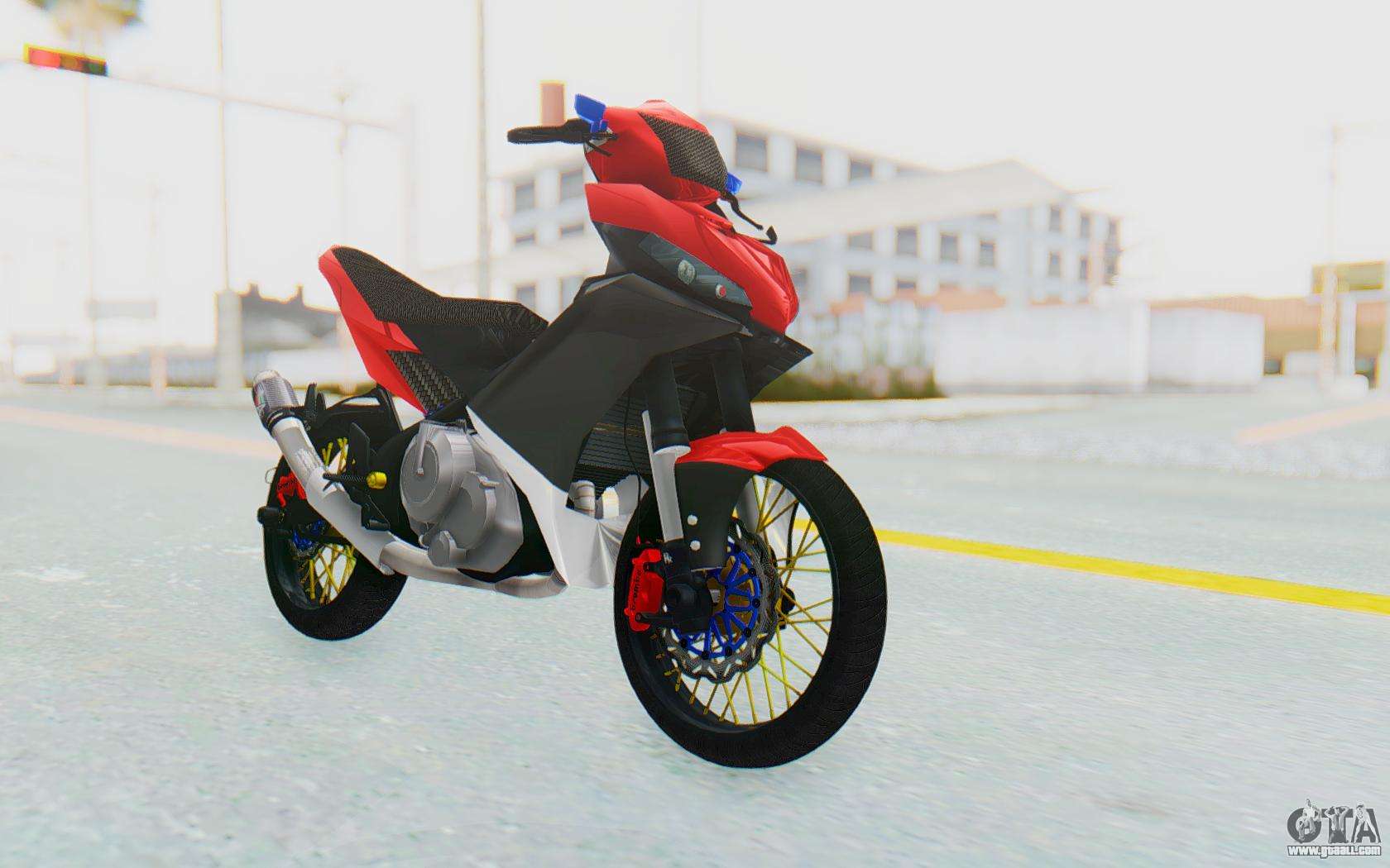 Satria FU 150 Modif FU 250 Superbike For GTA San Andreas