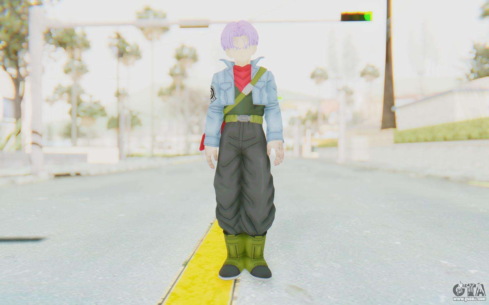 Trunks del Futuro SSJ for GTA San Andreas