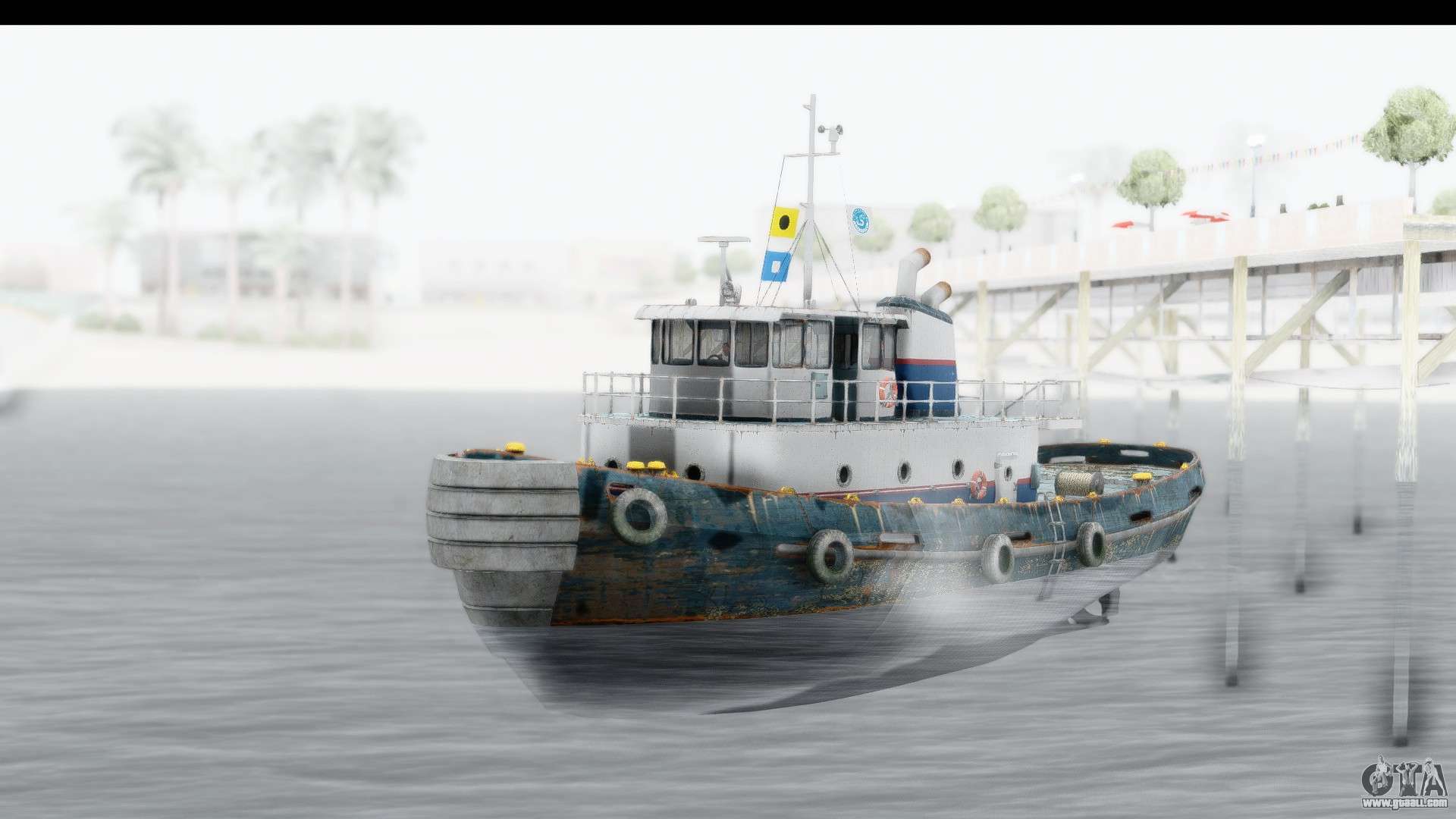 GTA San Andreas GTA V YACHT TO SA VERSION FINAL Mod 