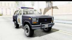 Ford Bronco 1982 Police for GTA San Andreas