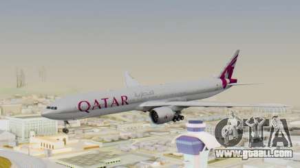 Boeing 777-300ER Qatar Airways v1 for GTA San Andreas