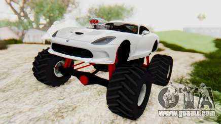 Dodge Viper SRT GTS 2012 Monster Truck for GTA San Andreas