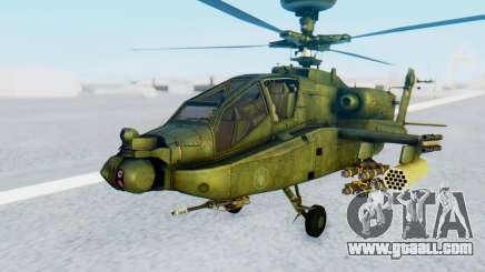 AH-64 Apache for GTA San Andreas